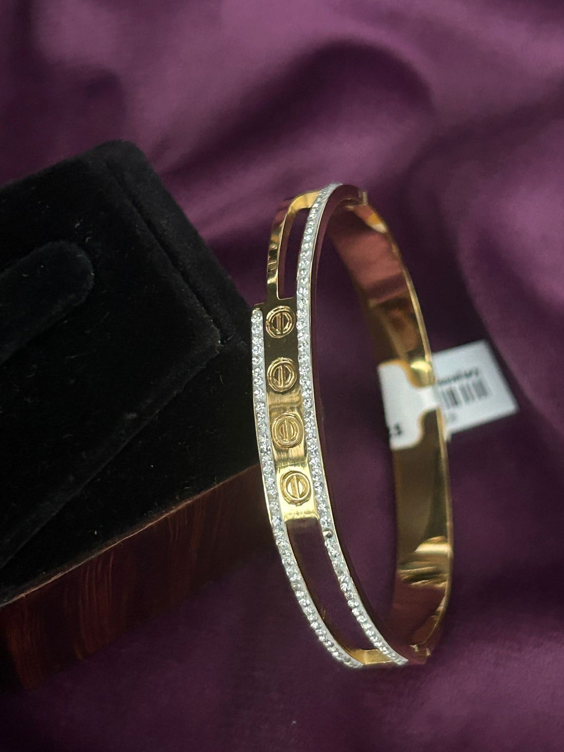 Stainless Steel Zircon Bracelet