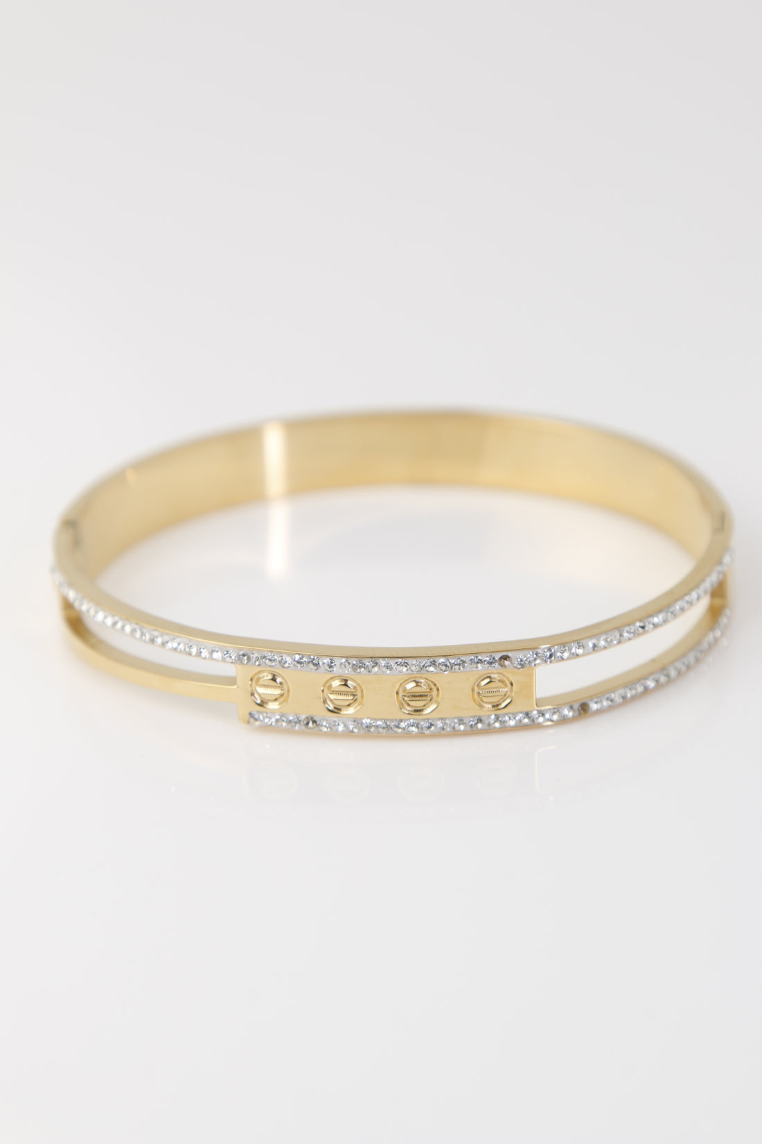 Stainless Steel Zircon Bracelet