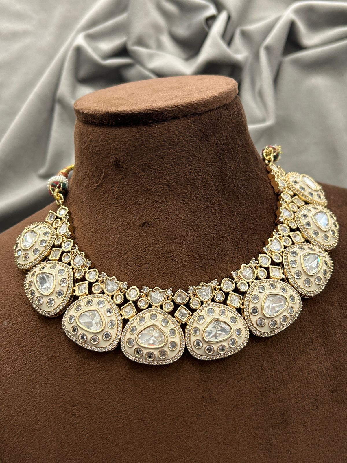 Royal Polki Kundan Necklace Set