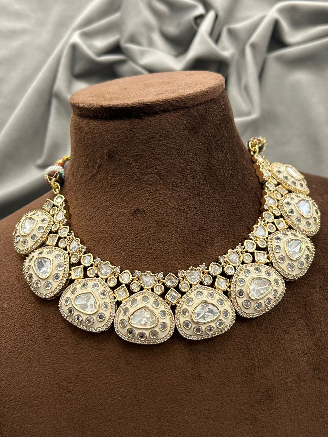Royal Polki Kundan Necklace Set