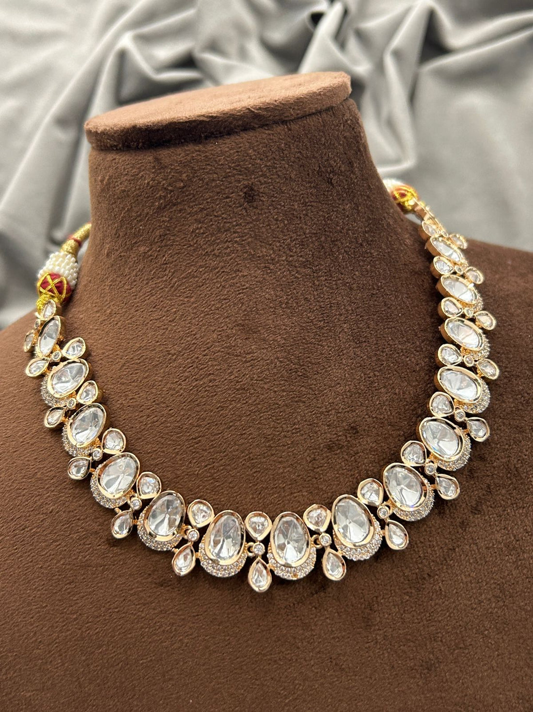 Classic Polki Kundan Necklace Set