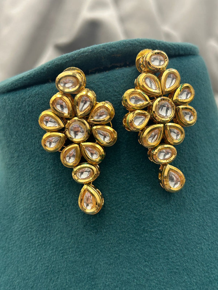 Golden Glow Traditional Kundan Necklace Set