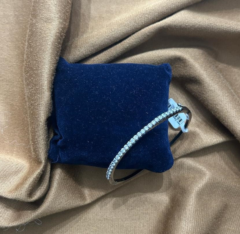 Elegant CZ Diamond Open Bracelet Daily Wear Premium Bangle